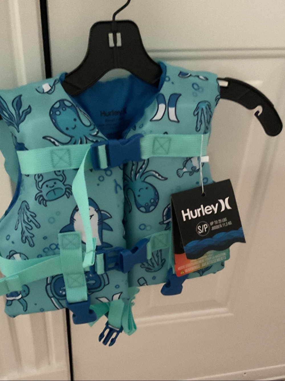 Hurley size small Kids Swim Vest